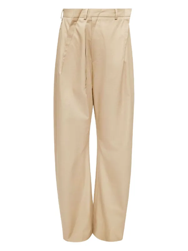 MM6 Maison Margiela アシンメトリー パンツ | ニュートラル | FARFETCH JP