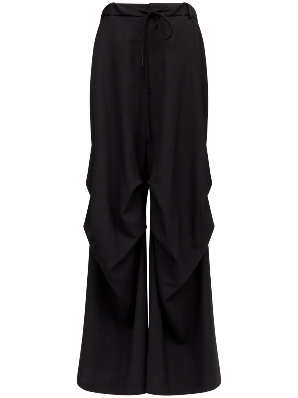 MM6 Maison Margiela single-stitch logo flared trousers Women