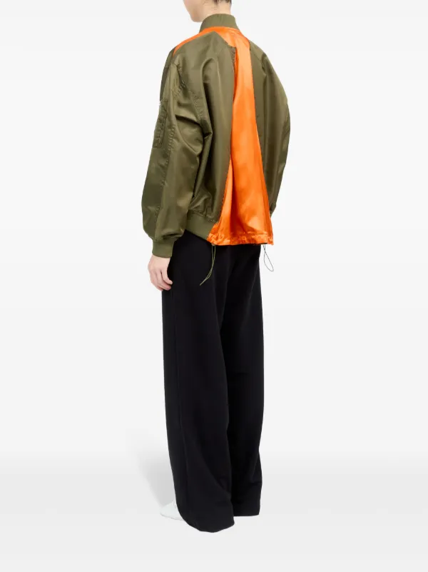 MM6 ジップアップジャケット MM6 Maison Margiela ジップアップ ジャケット | ブラウン