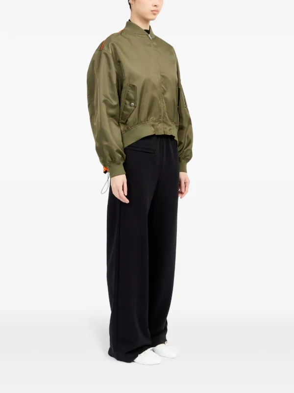 MM6 ジップアップジャケット MM6 Maison Margiela ジップアップ ジャケット | グリーン