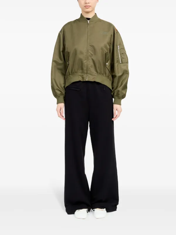 まぁろに　MARNI ジップアップジャケット ボンバー　マルジェラ MM6 Maison Margiela ジップアップ ジャケット | グリーン