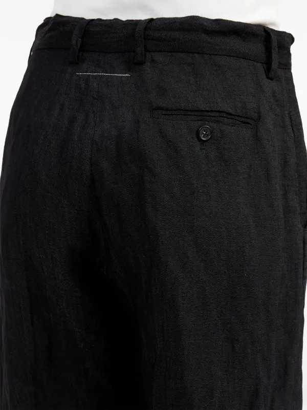 MM6 Maison Margiela フレアパンツ | ブラック | FARFETCH JP