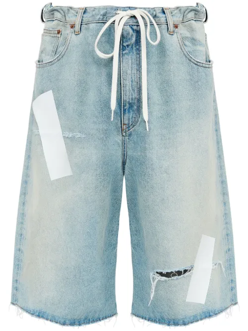 Short à patch logo - MM6 Maison Margiela - Modalova