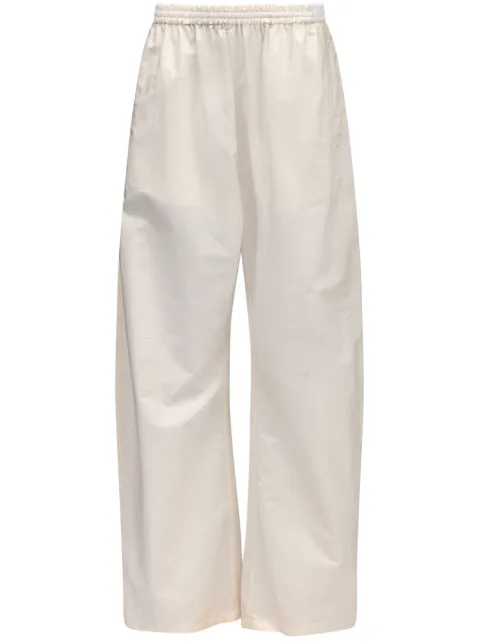 MM6 Maison Margiela cotton flared trousers 