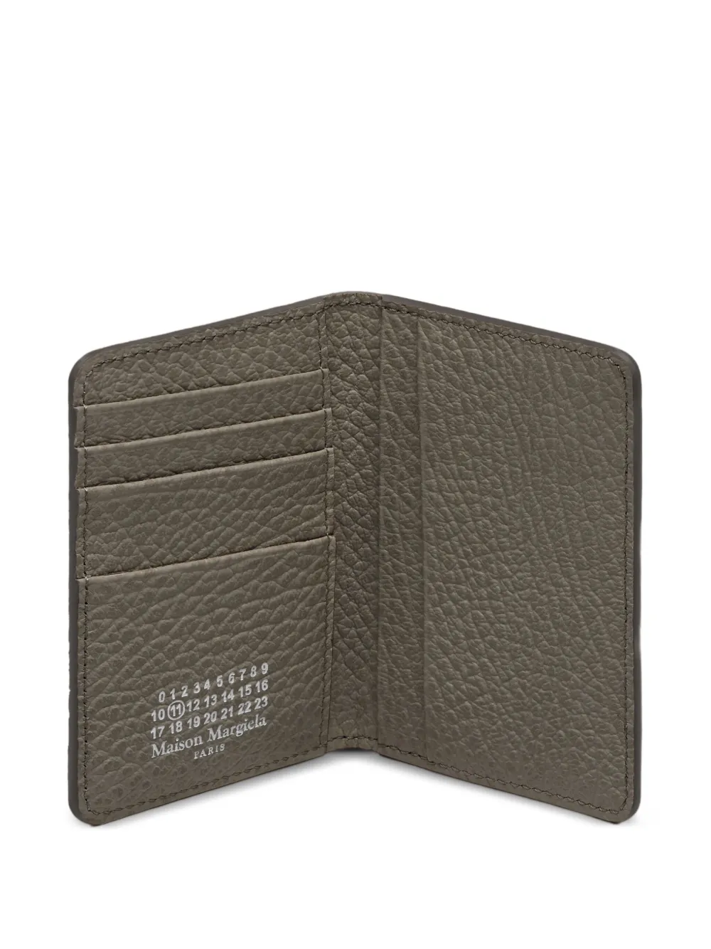 Maison Margiela Slim 2 Cardholder In Brown