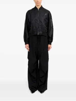 MM6 エムエムシックス ブルゾン 黒x白等(総柄) 2122624D0149 MM6 Maison Margiela（ｴﾑｴﾑｼｯｸｽ ﾒｿﾞﾝ ﾏﾙｼﾞｪﾗ）｜メンズの