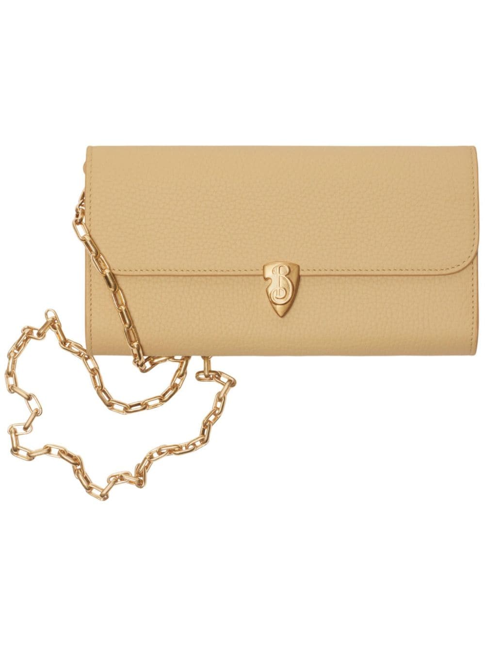 Shop Burberry B Shield Mini Bag In Neutrals