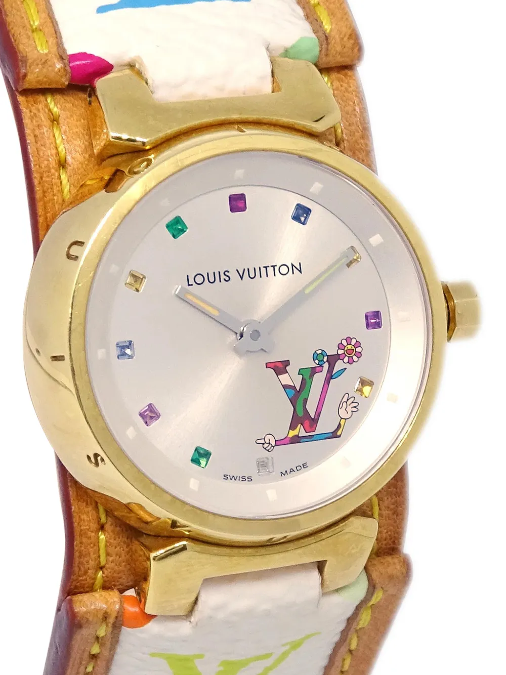 Louis Vuitton Pre-Owned 2000s x Takashi Murakami Tambour 28mm | Image 2