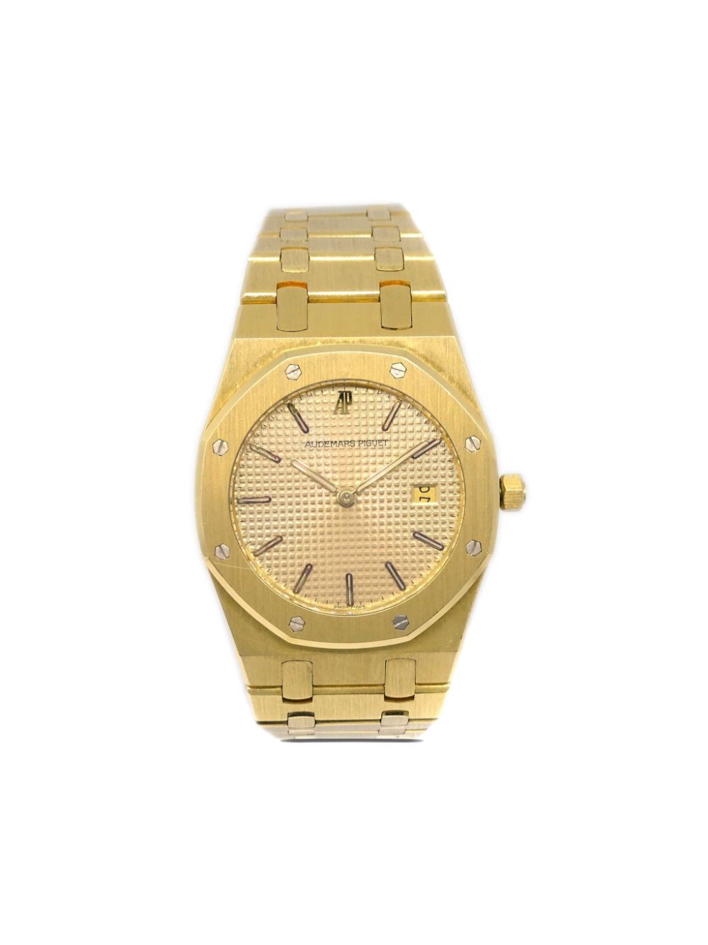 Pre-owned Audemars Piguet 1987-1994 Royal Oak 33mm In Gold