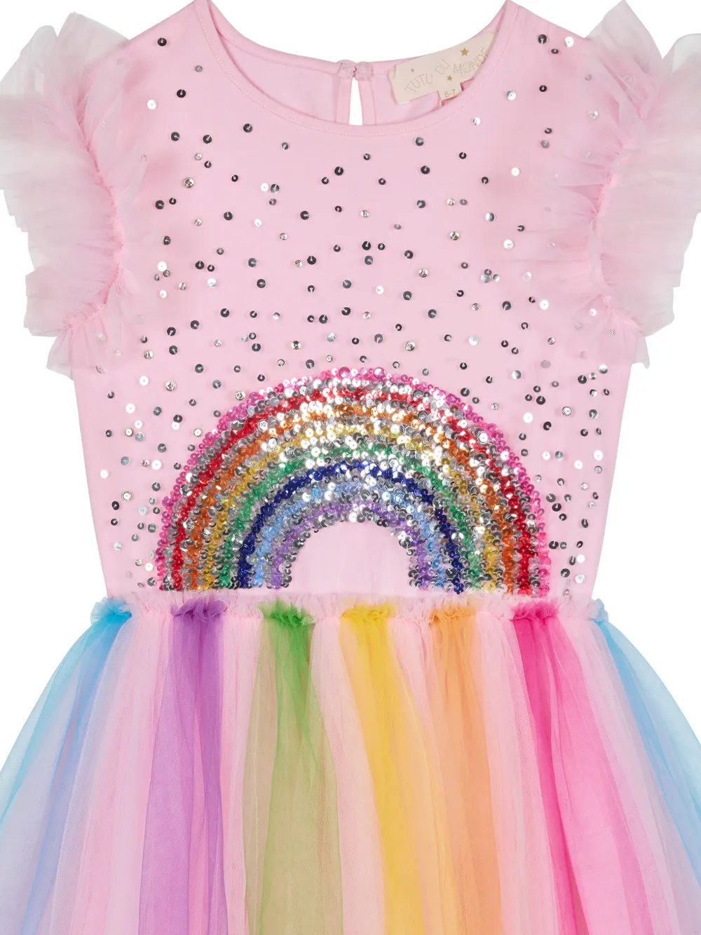 Tutu Du Monde Rainbow Dream jurk met tutu Roze