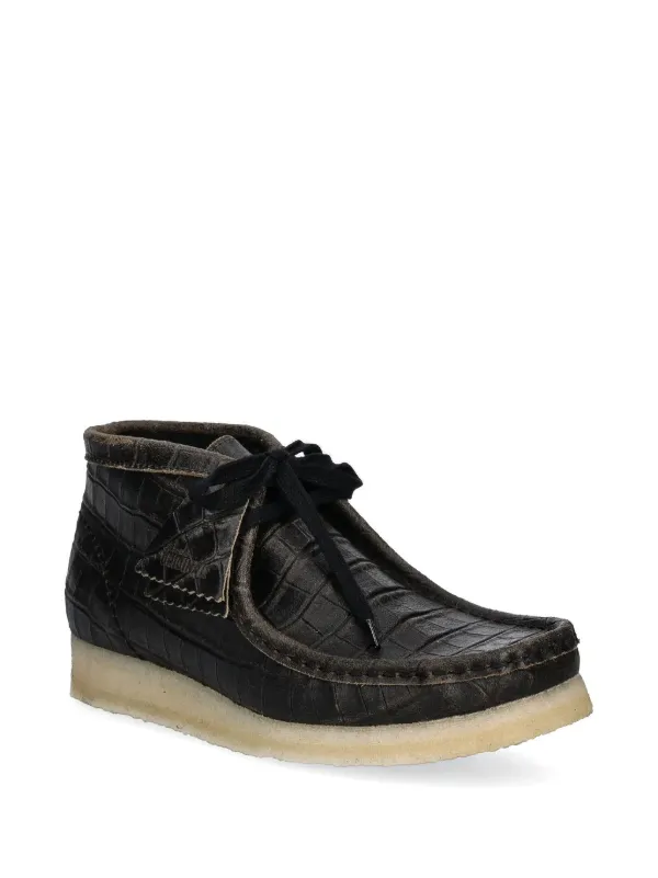 Amazon.com | Clarks - Boys Wallabee O Shoes, Color Black