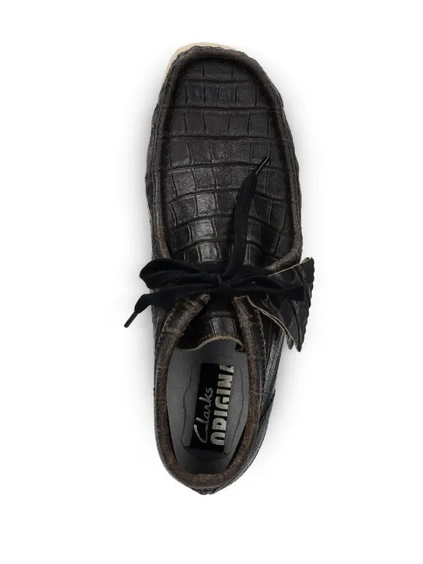 独特な X Originals Clarks Tokyo FARFETCH | Black | Boots Wallabee 靴