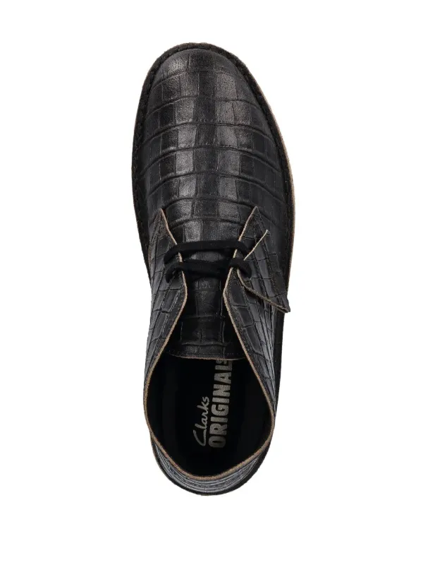【試着のみ】Clarks Desert Boot BLACK 28cm CLARKS ORIGINALS MEN DESERT BOOT Boots Black Polished