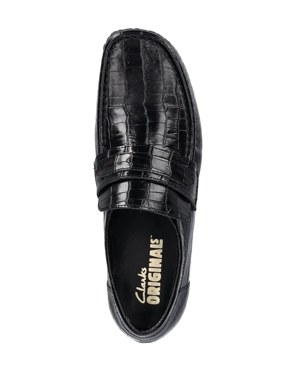 Clarks Originals Wallabe loafers Zwart