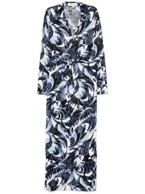 DVF Diane von Furstenberg vestido largo Caprera