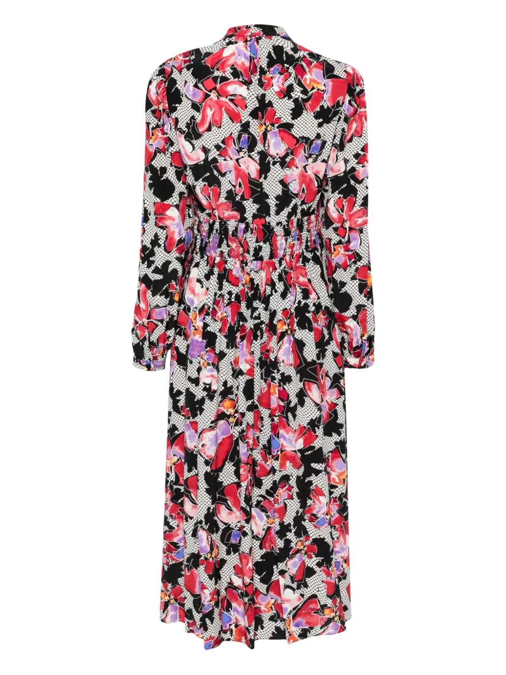 DVF Diane von Furstenberg Erica midi dress - Rood