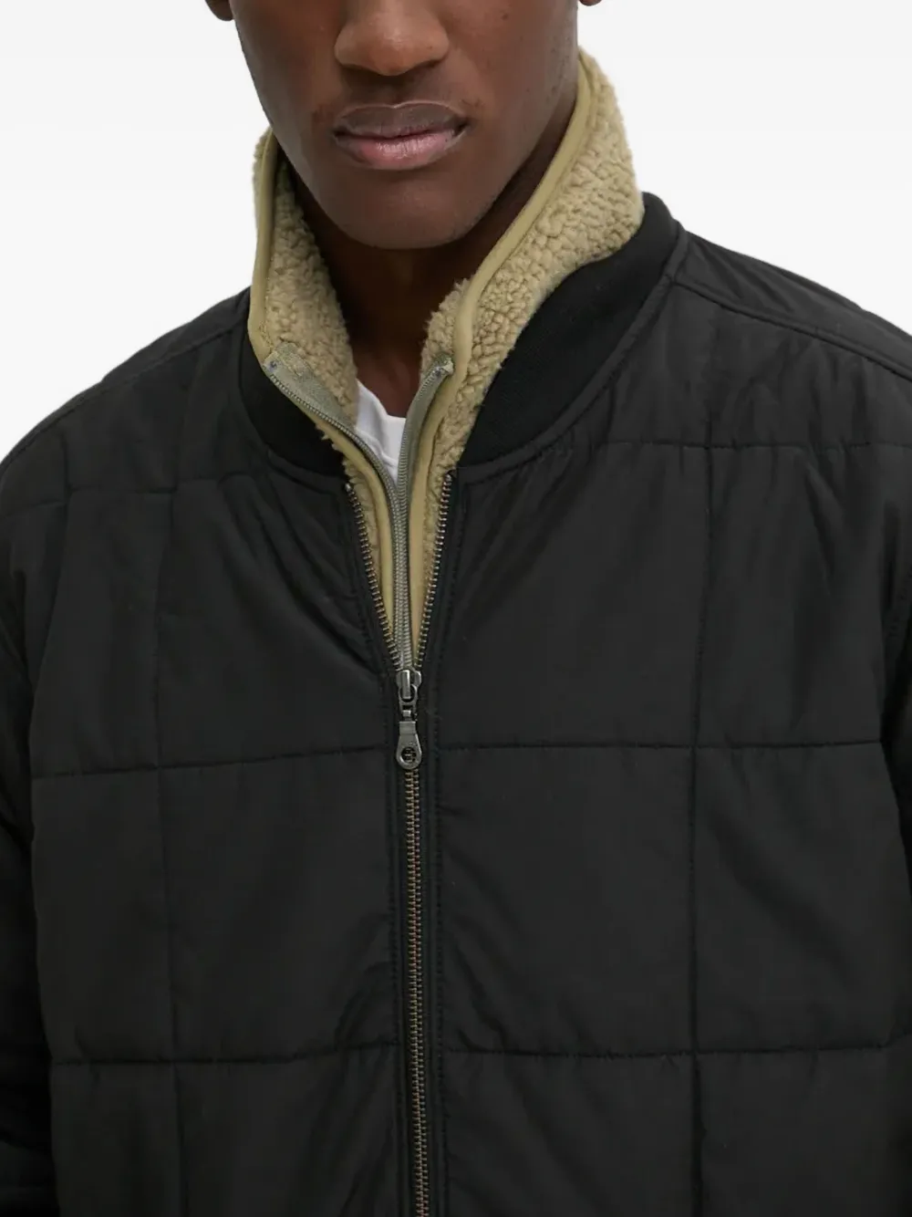 DICKIES Gewatteerd jack Zwart