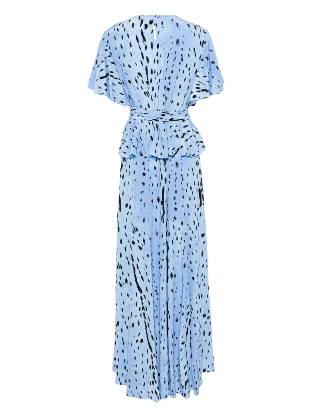 DVF Diane von Furstenberg Levana maxi dress - Blauw