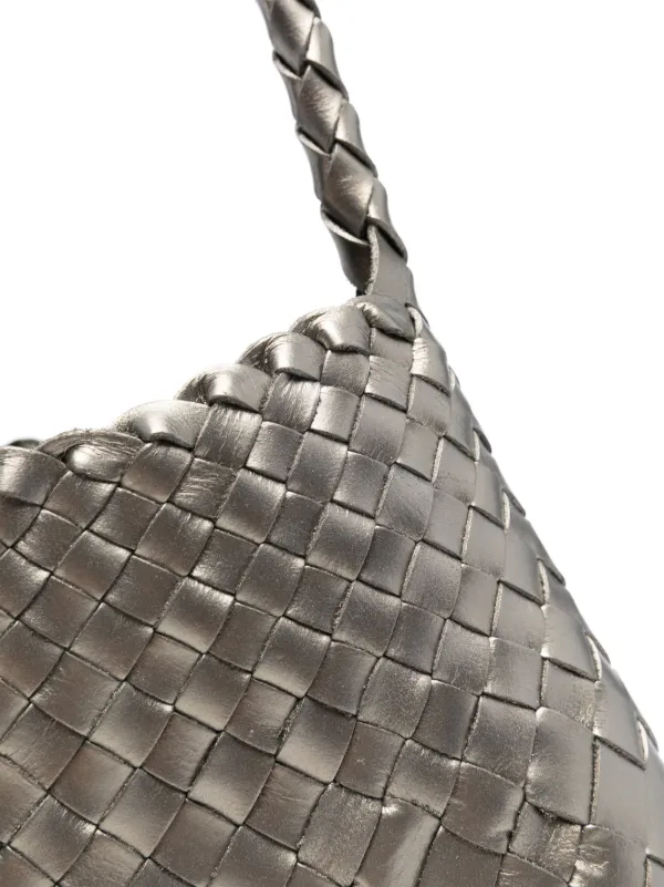 DRAGON DIFFUSION Rosanna Shoulder Bag | Silver | FARFETCH AU