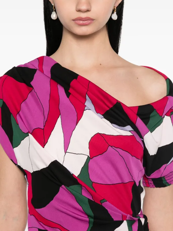 DVF Diane Von Furstenberg Eliana Maxi Dress | Pink | FARFETCH JO