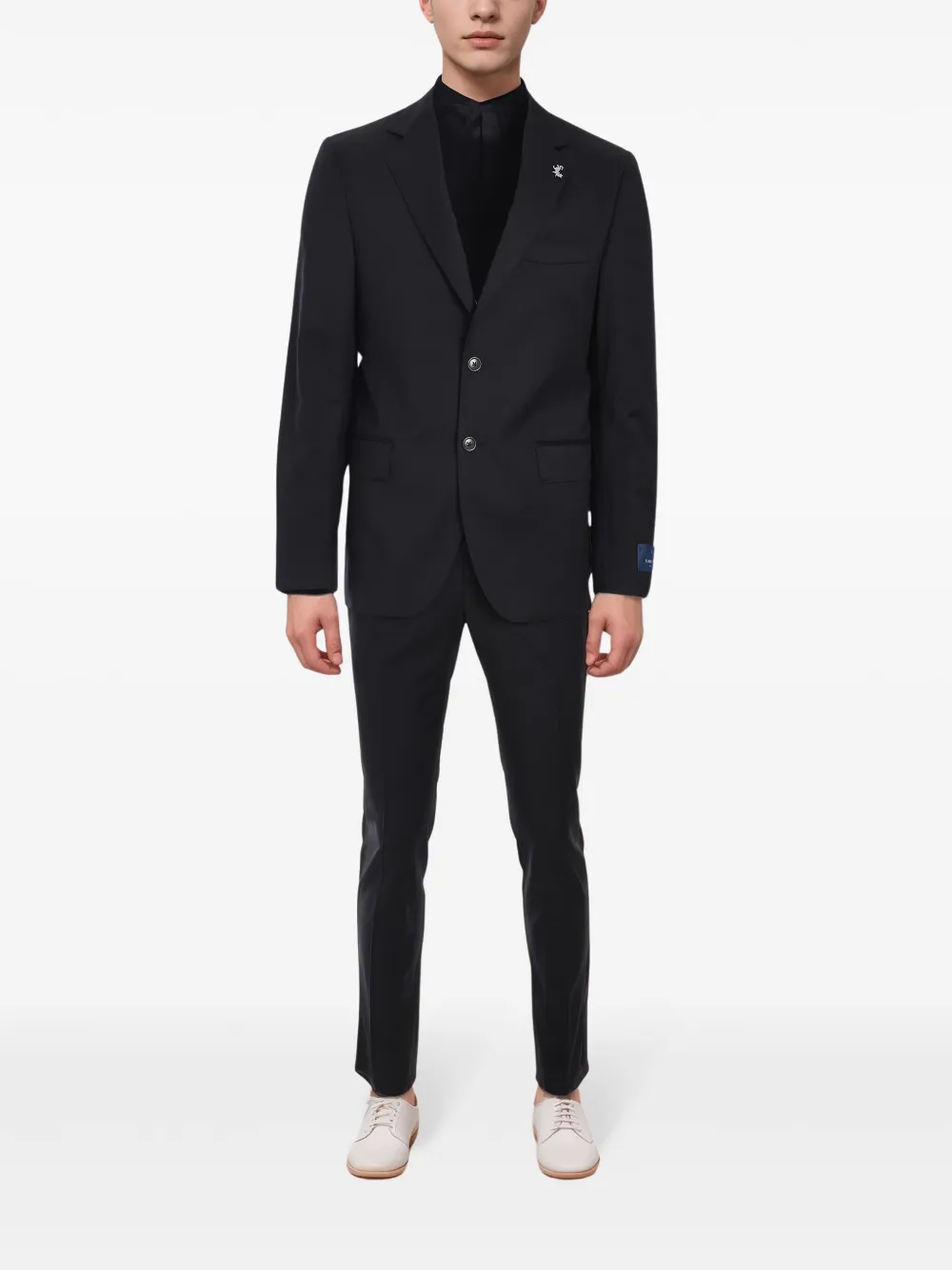 Tombolini single-breasted suit - Black