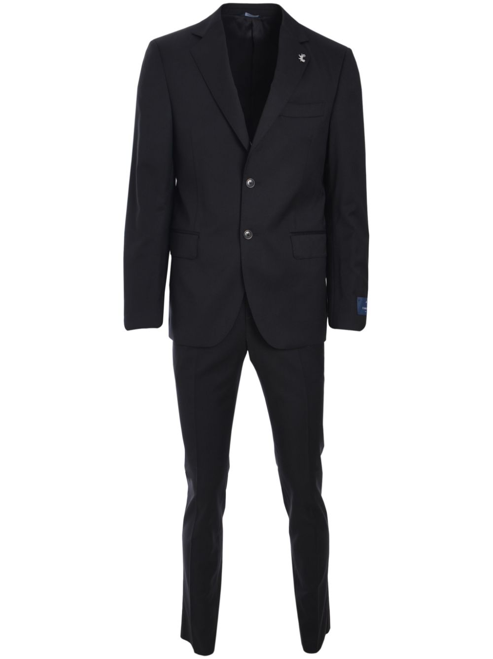 Tombolini single-breasted suit - Black