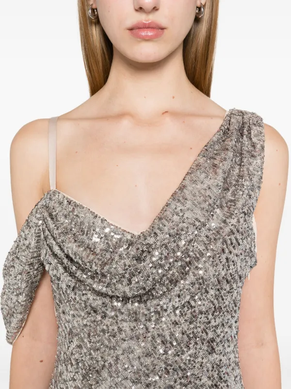 DVF Diane Von Furstenberg Joaquin Maxi Dress | Grey