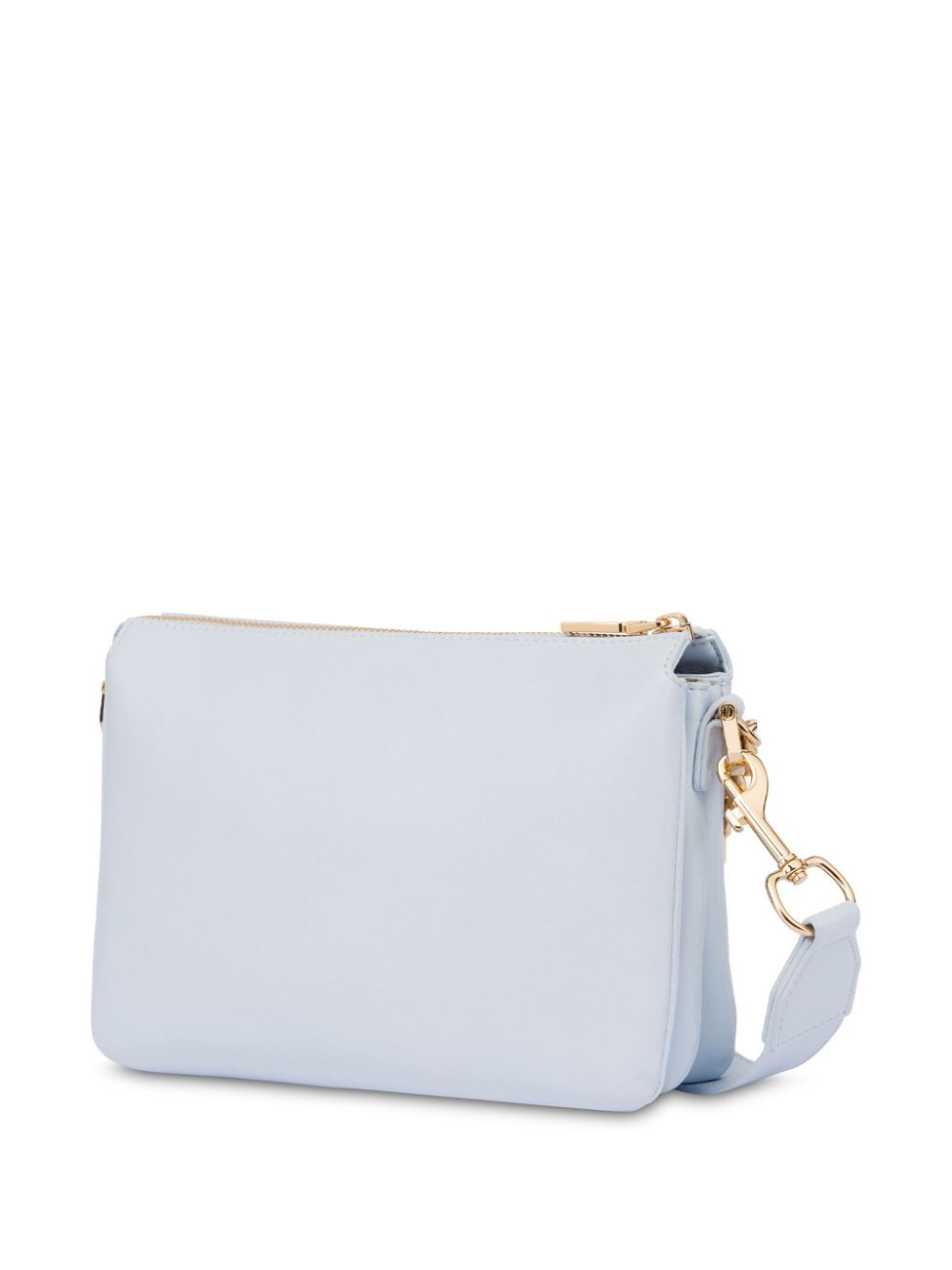 Love Moschino Crossbodytas met logoketting - Blauw