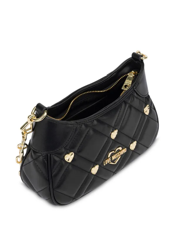 LOVE MOSCHINO ブラックショルダーバッグ mos0000000025_4.jpg