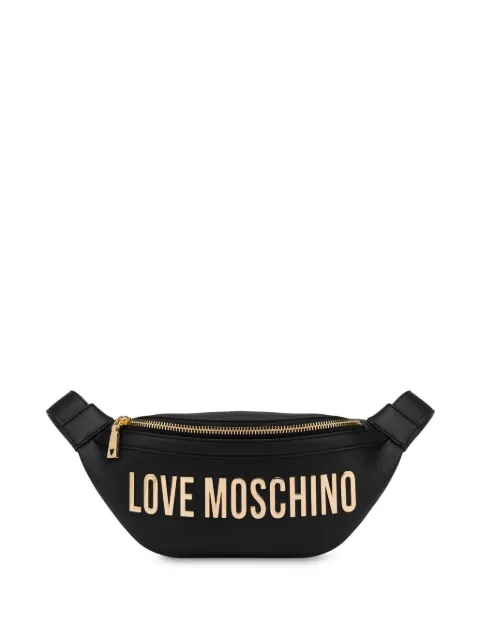 Love Moschino logo-plaque belt bag  WOMEN