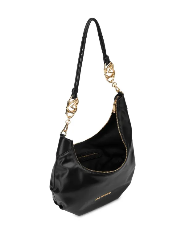 Love Moschino Logo Shoulder Bag Black FARFETCH ID