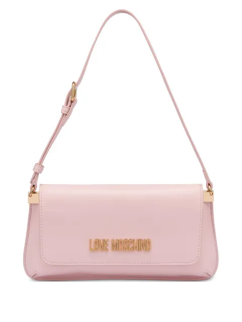 Love Moschino logo-lettering shoulder bag