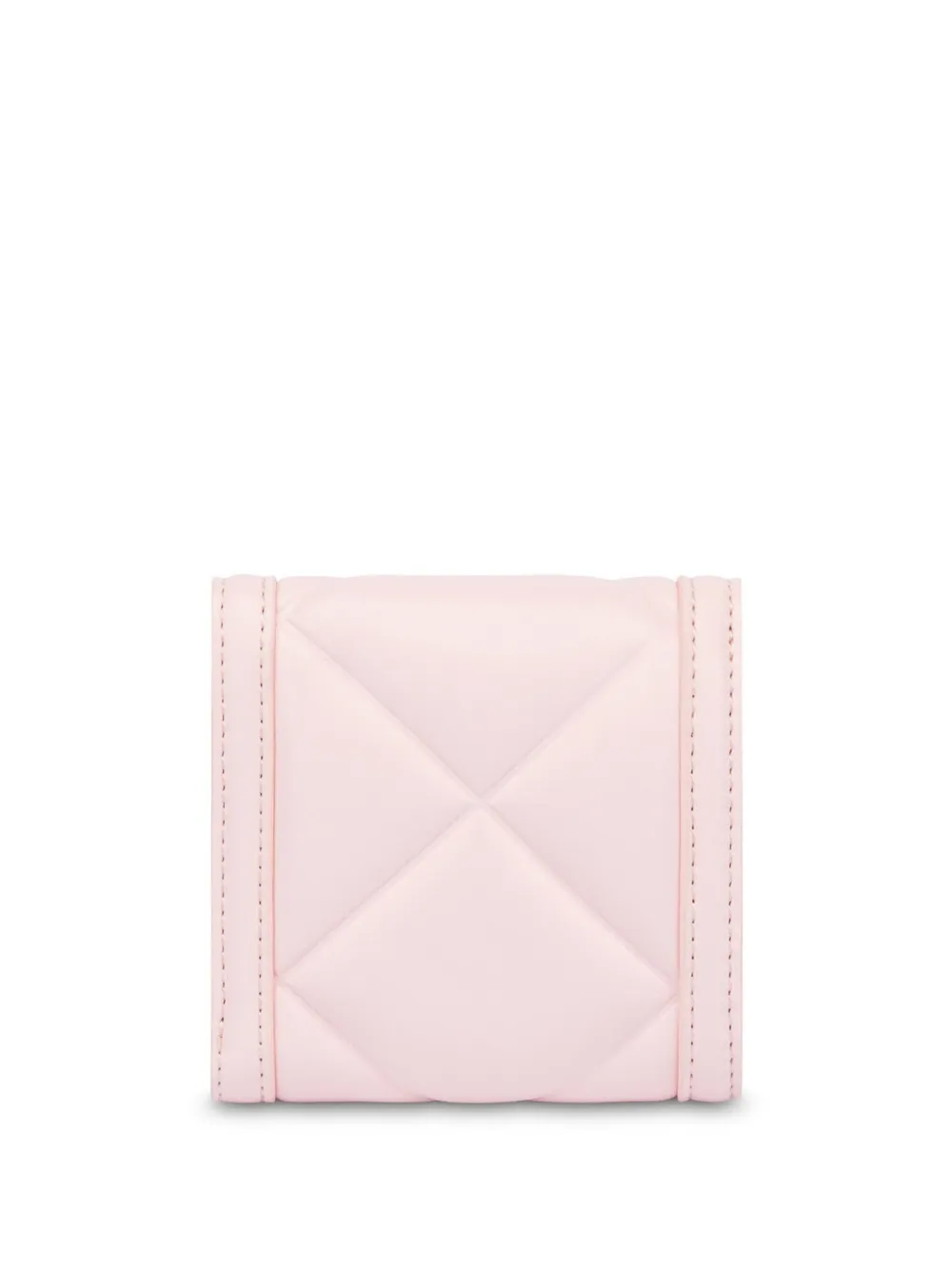 Love Moschino Portemonnee met logoplakkaat - Roze