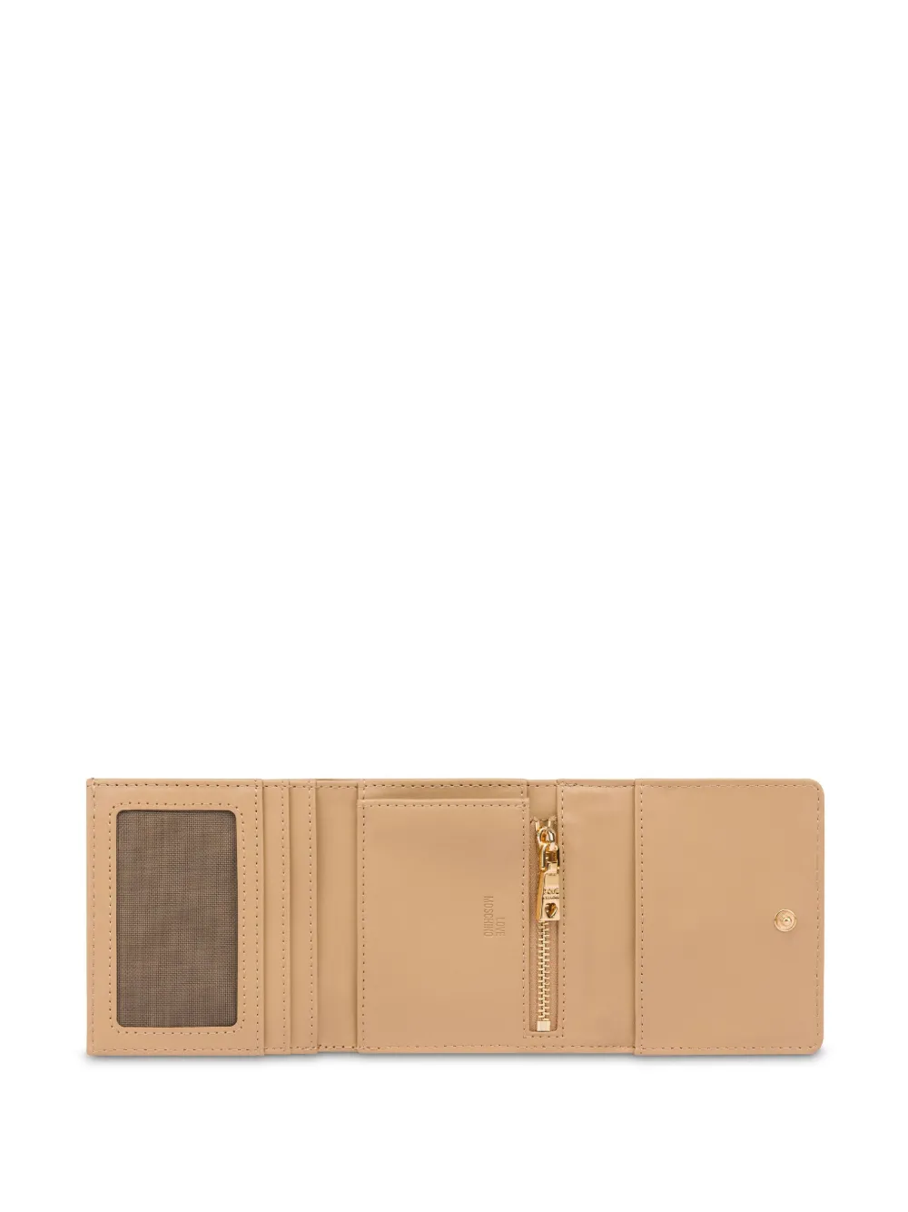 Love Moschino logo plaque Wallet Pink FARFETCH IE