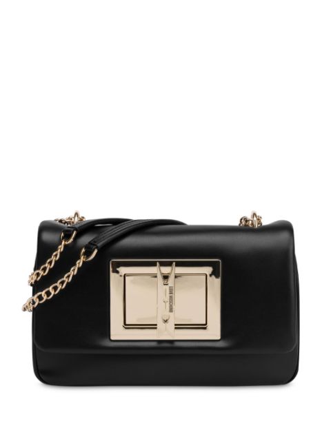 Love Moschino logo-engraved cross body bag Women