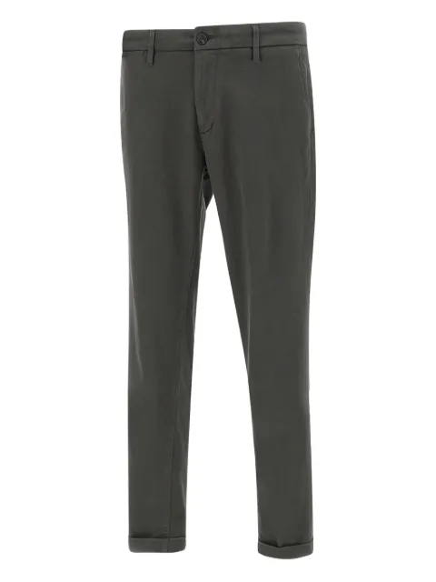 Re-Hash flat-front cuffed chinos trousers