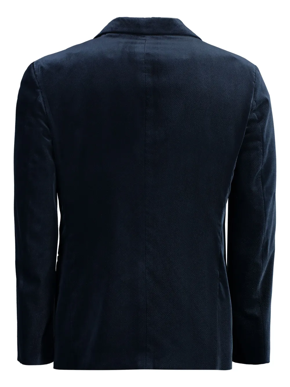 Giorgio Armani Fluwelen blazer - Blauw