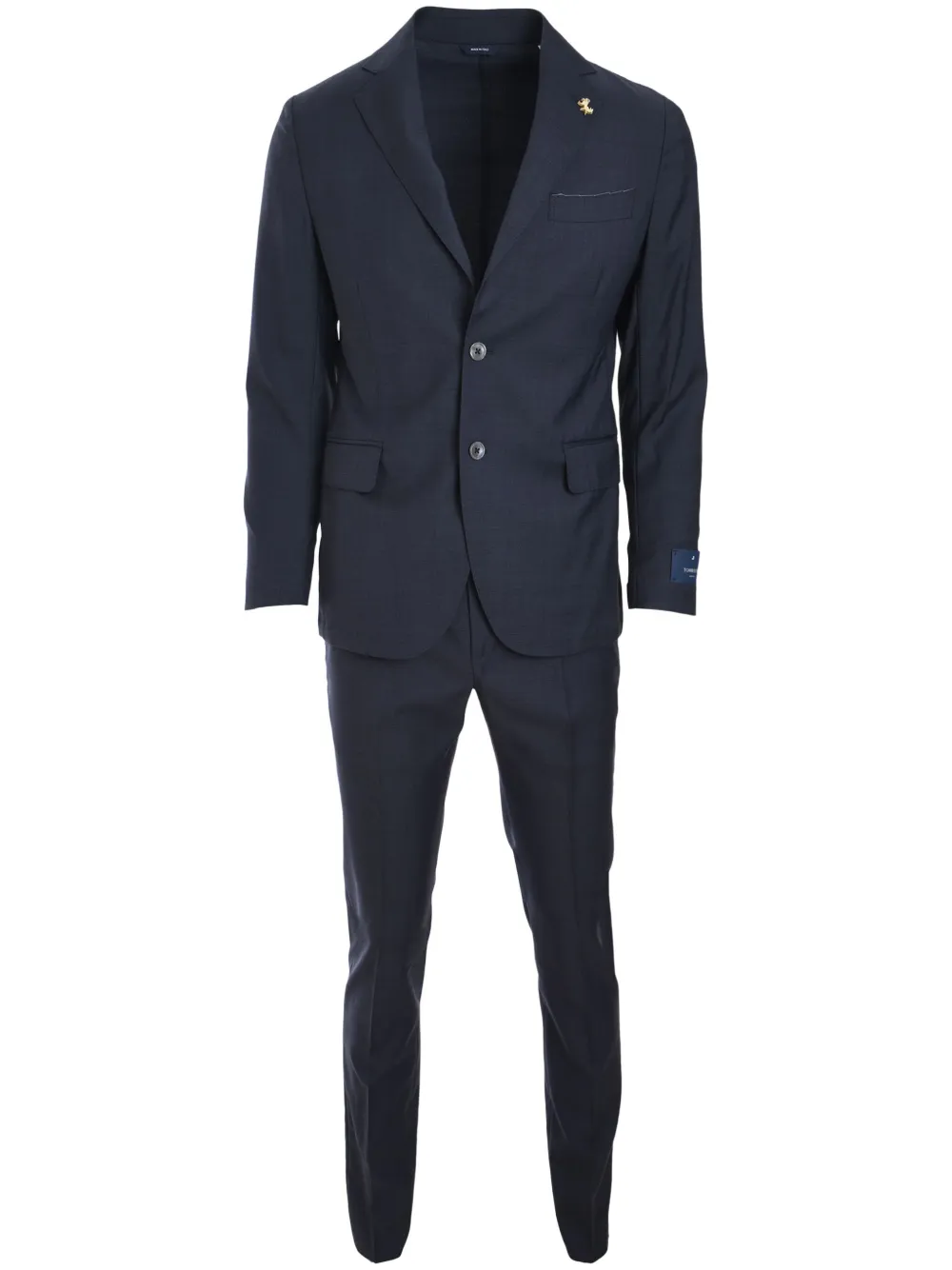 Tombolini virgin wool suit - Blue