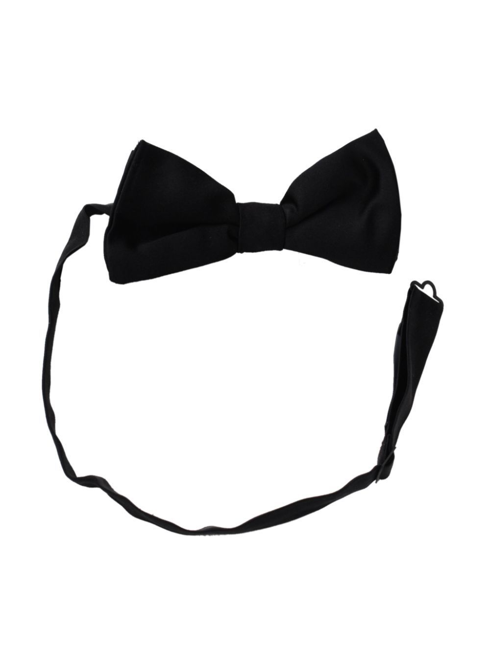 Tombolini silk bow tie - Zwart