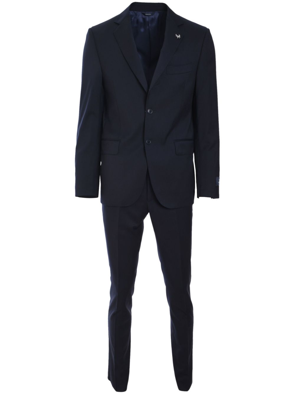 Tombolini virgin wool suit - Blue