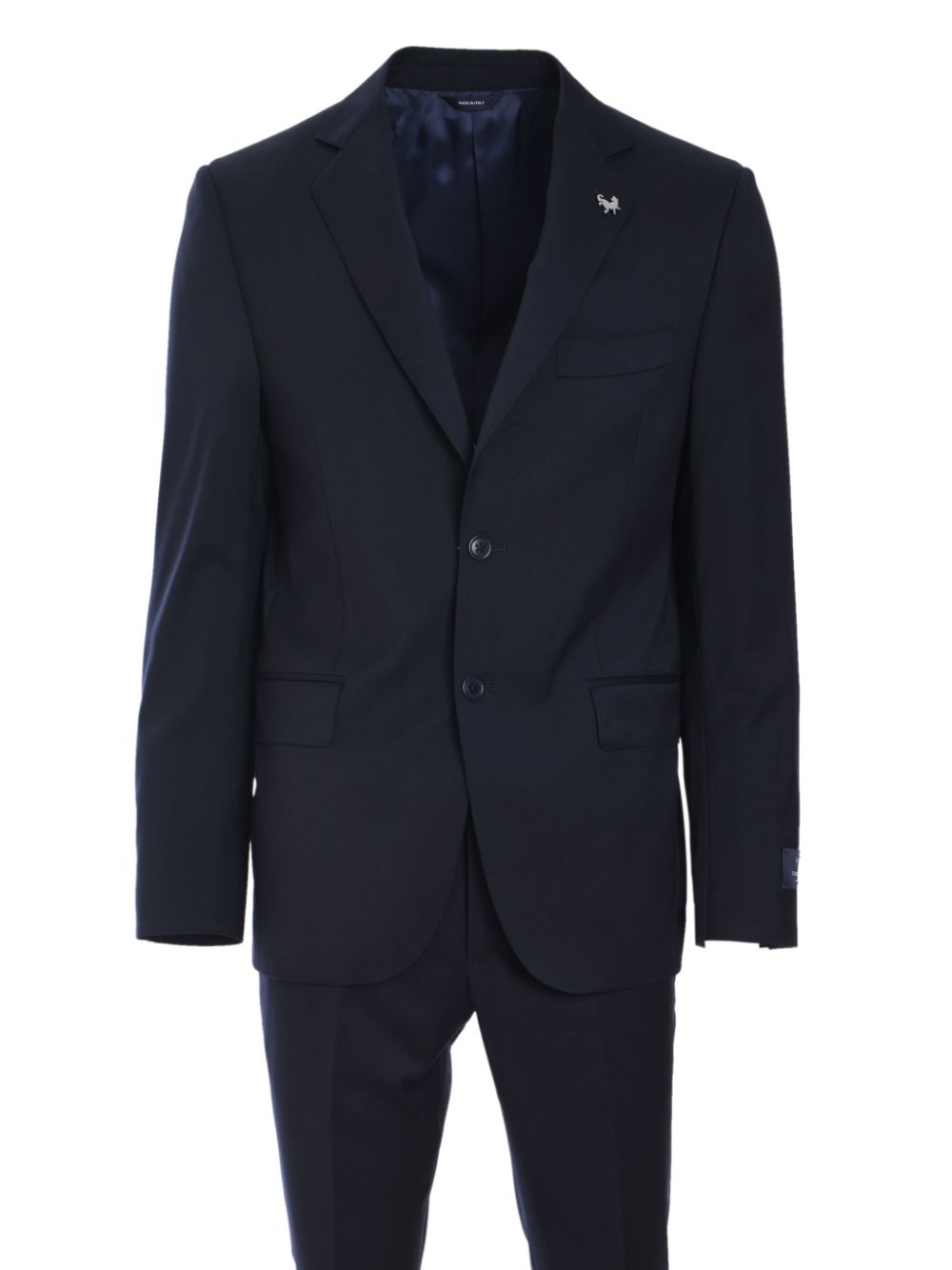 Tombolini virgin wool suit - Blauw