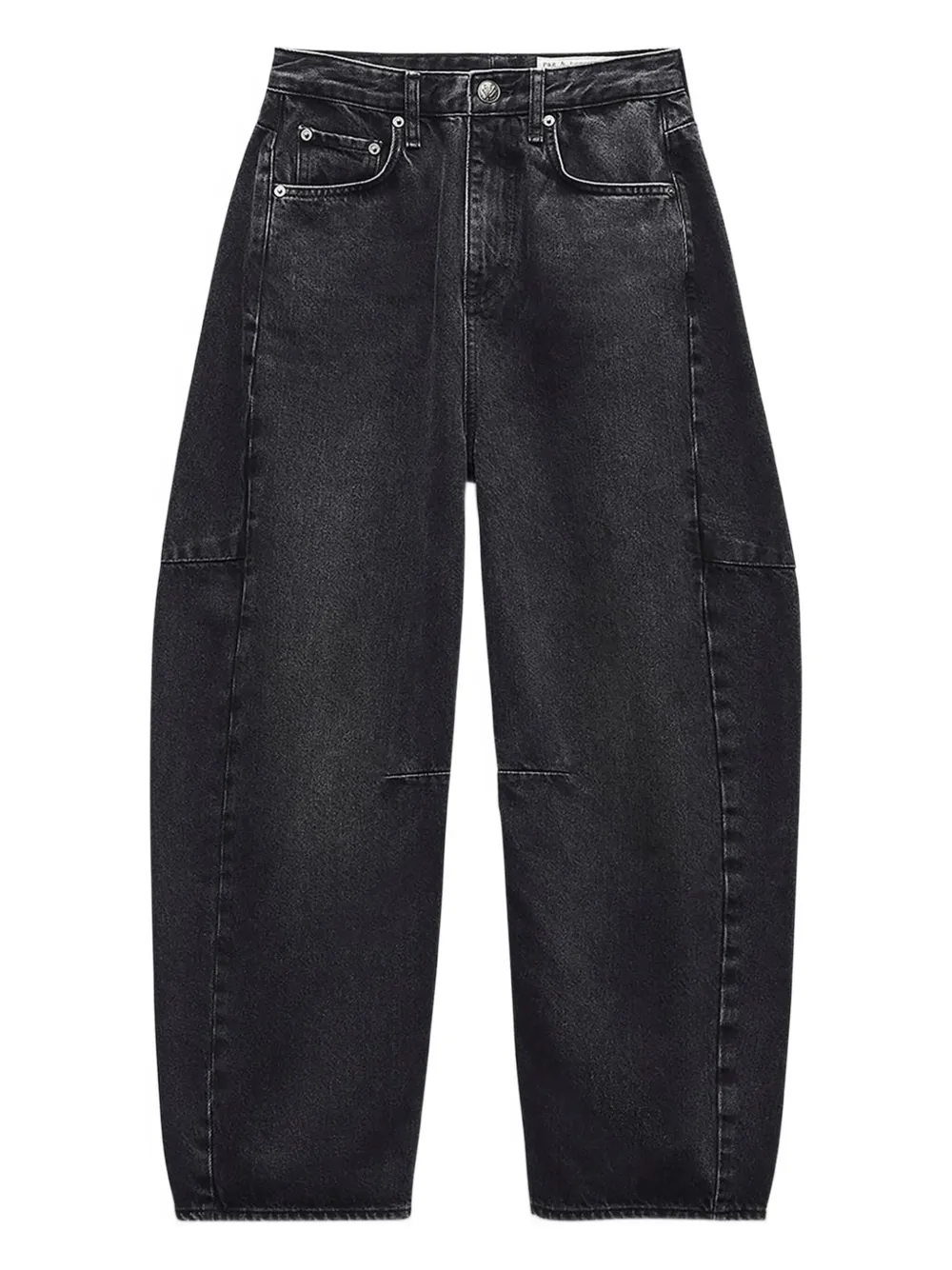 rag & bone high-rise wide-leg jeans - ブラック rag & bone high-rise wide-leg jeans - ブラック