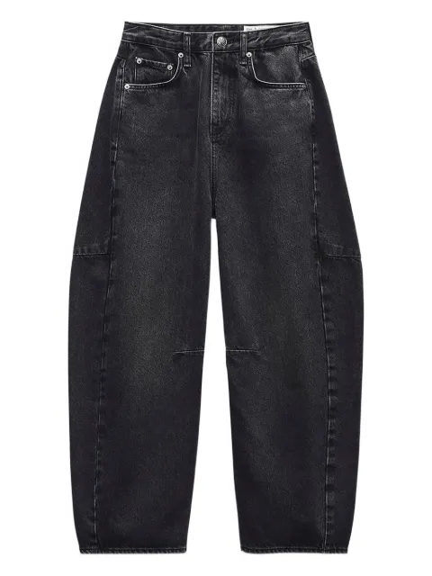 rag & bone high-rise wide-leg jeans