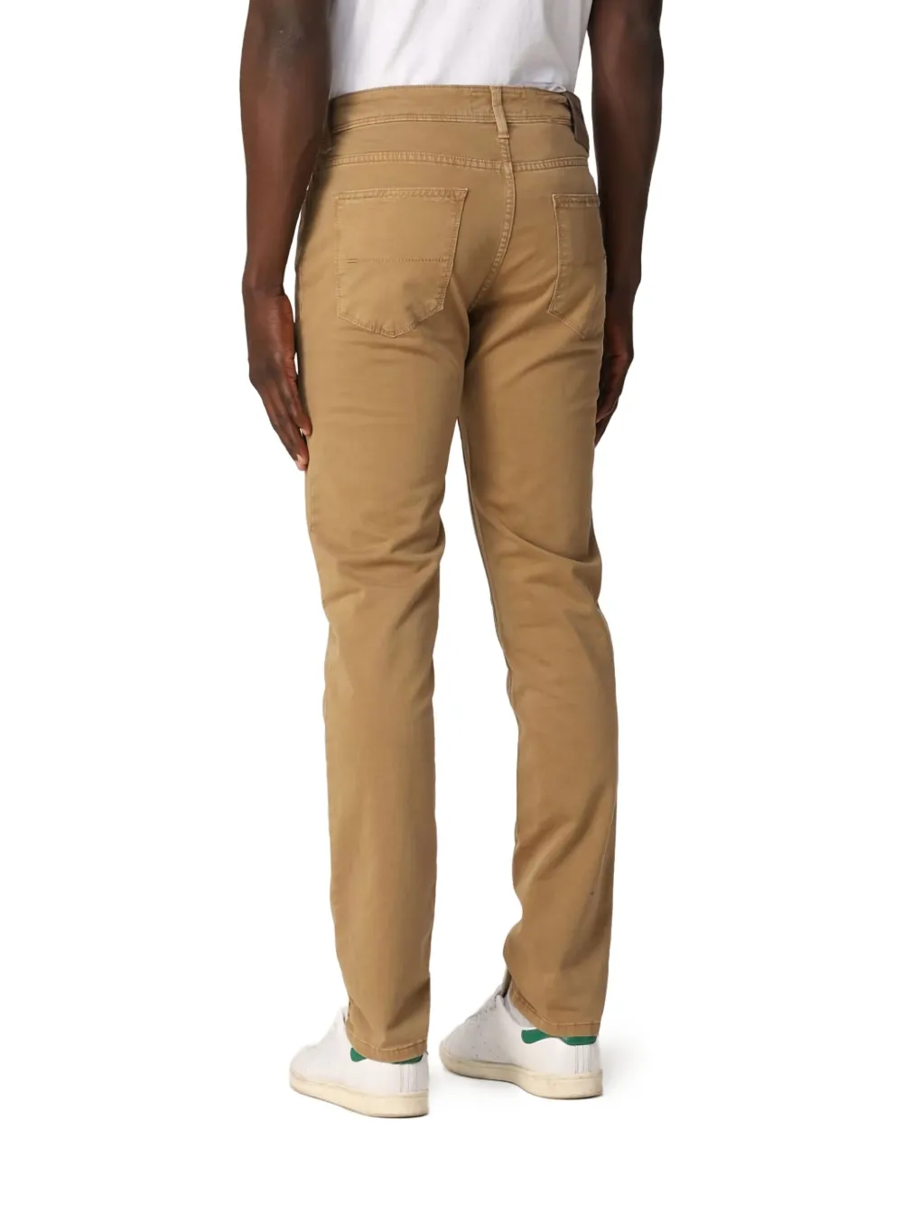 Re-Hash cotton blend straight-leg trousers - Beige