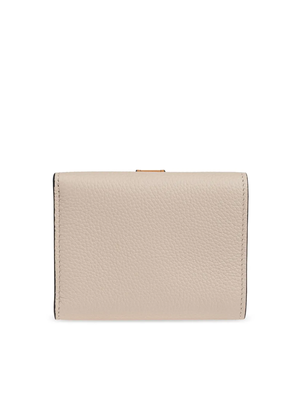  Loewe Logo-embossed Leather Wallet - Neutrals 