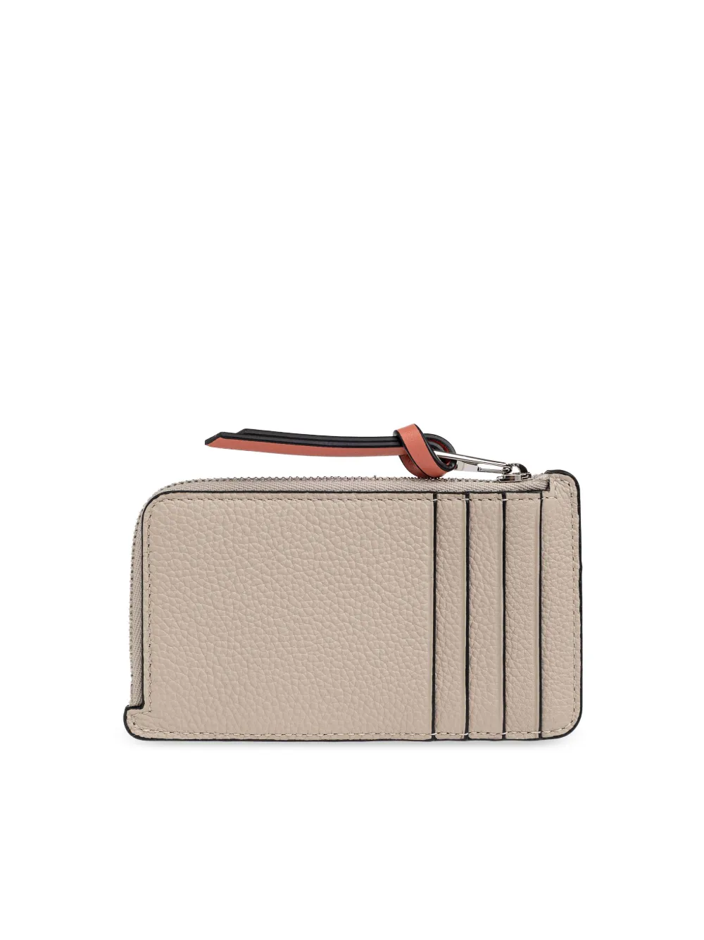 LOEWE Pasjeshouder met logo-reliëf Beige