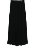 TWINSET pleated crepe trousers - Black