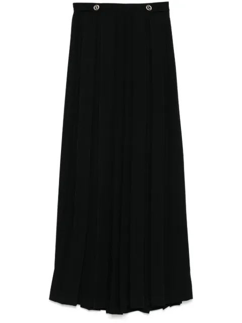 TWINSET pleated crepe trousers