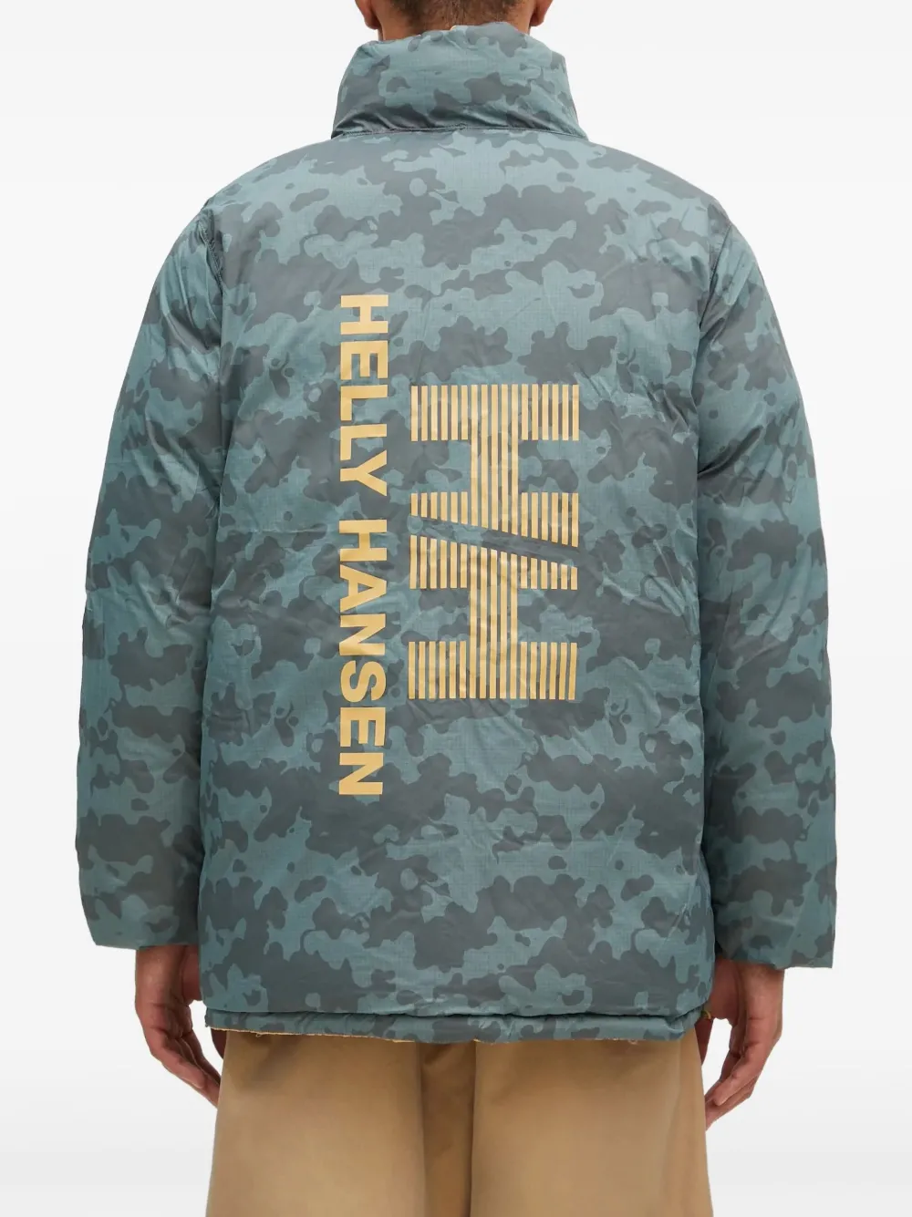 Helly Hansen Yu 23 gewatteerd jack met rits Geel