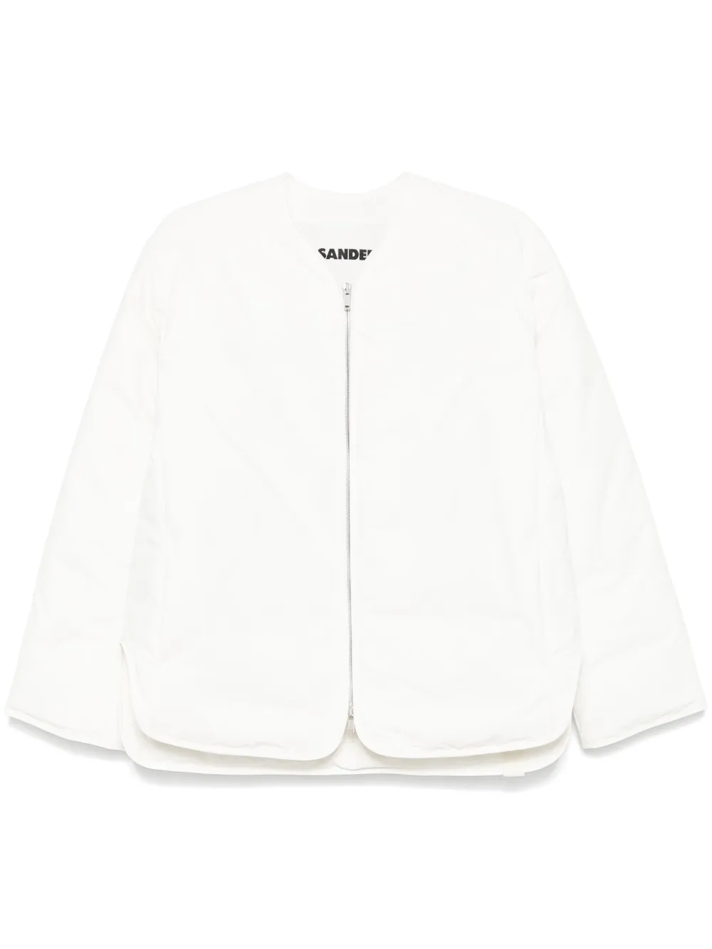 Jil Sander padded coat - White